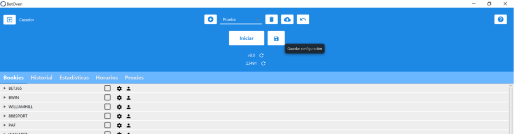 guardar perfil de betoven