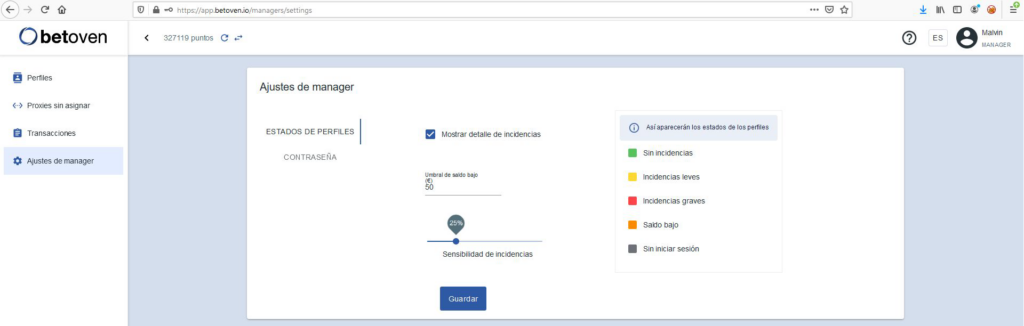 notificaciones de betoven