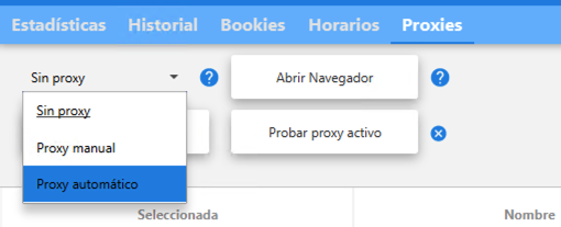 Configure your Proxy in BetOven 6 betoven automatic proxy