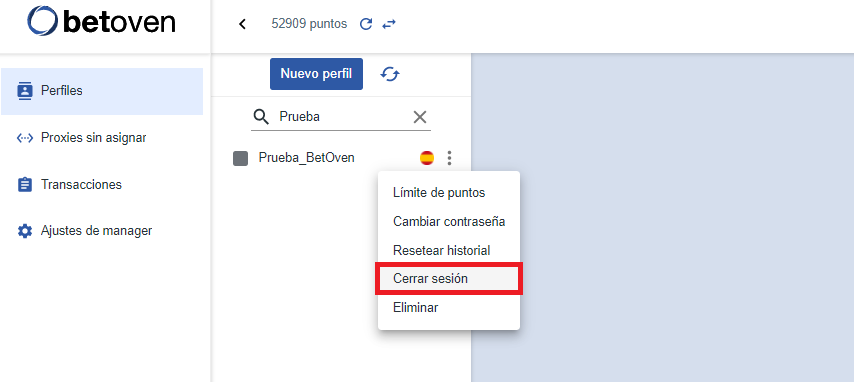 Configure your Proxy in BetOven 14 image